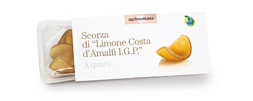 Écorce de citron “Limone Costa d’Amalfi I.G.P.” en quartiers (cod. 02314)