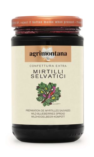 Confettura Extra di Mirtilli selvatici (cod. 06919)